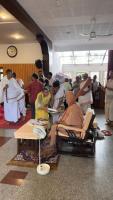HH Swamiji's departure from SCM Bangalore (16 July 2026). Picture Courtesy: Shri Chandrashekhar Padubidri